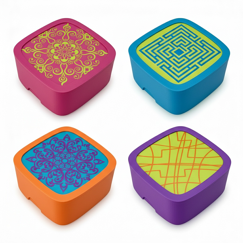 Cajas de colores personalizadas para joyería